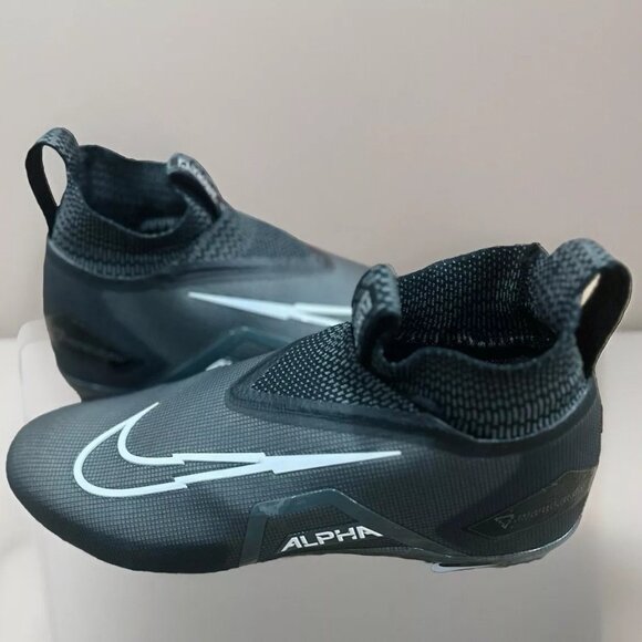 Nike Alpha Menace Elite 3 Flyknit Football Cleats Black CT6648-010 Men S… - Picture 4 of 5